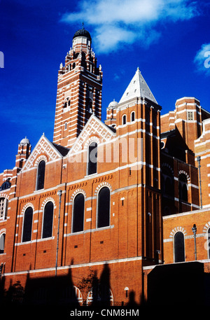 Westminster Cathedral London England UK English Roman Catholic cathedrals Victoria red brick Victorian building Stock Photo