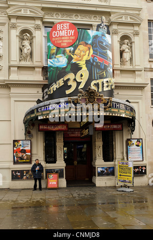 Criterion Theatre, Piccadilly Circus, London England Stock Photo