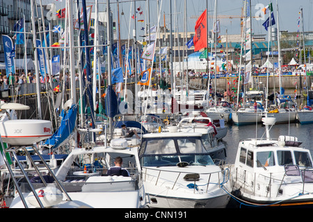 Volvo Ocean Boat Race, Galway Ireland Stock Photo