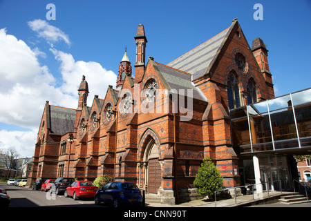 the old lynn library building Queens University Belfast Northern Ireland UK Stock Photo