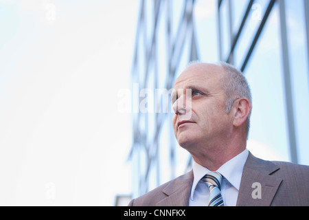 Portrait of Businessman, Mannheim, Baden-Wurttemberg, Germany Stock Photo