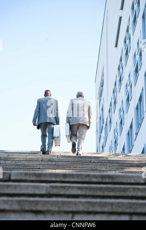 Businessmen, Mannheim, Baden-Wurttemberg, Germany Stock Photo