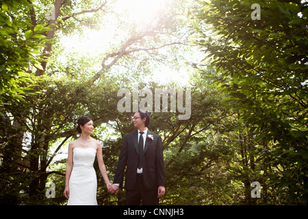 Bride and Groom, Ontario, Canada Stock Photo