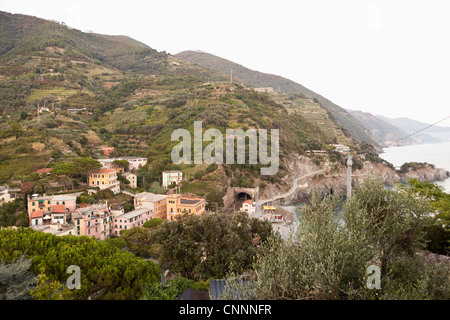 Monterosso al Mare, Cinque Terre, Province of La Spezia, Ligurian Coast, Italy Stock Photo
