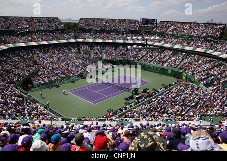 Sony Ericsson Open in Miami, Florida Stock Photo