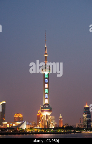 Shanghai Oriental Pearl Tower Stock Photo