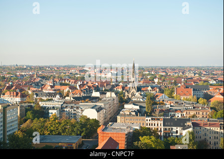 Leipzig, Germany, overview of Leipzig Stock Photo - Alamy