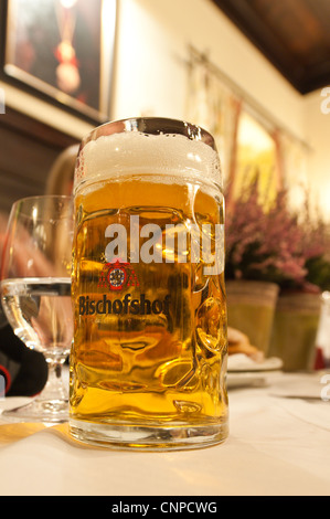The Hotel Bischofshof Hotel restaurant in Regensburg, Germany. Stock Photo