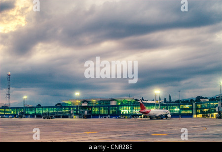 Main terminal of Guatemala City's La Aurora International Airport (GUA). Stock Photo