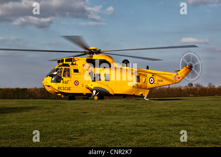 Westland Sea King RAF search and rescue helicopter Stock Photo