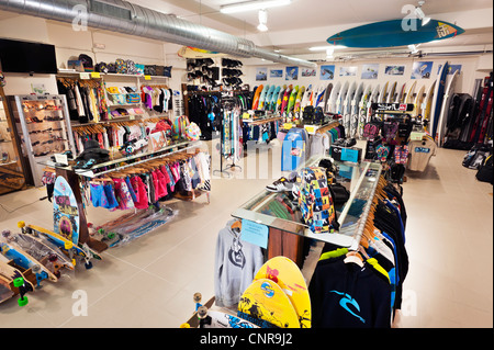 Shop in Tarifa, Cadiz, Andalusia, Spain. Stock Photo