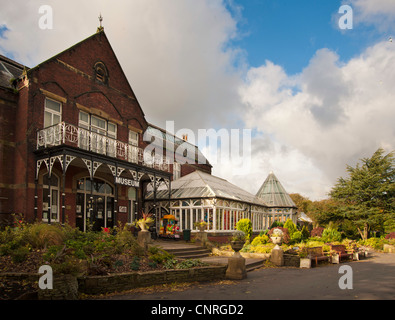 Southport Botanic Gardens Museum and cafe Stock Photo