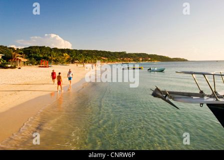 Half Moon Bay in Roatan. Stock Photo