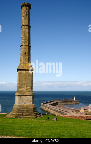 The Candlestick Chimney Whitehaven Harbour Cumbria Coast England UK ...