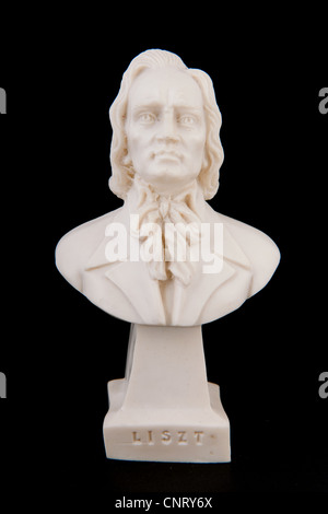 Composer Franz Joseph Liszt Stock Photo