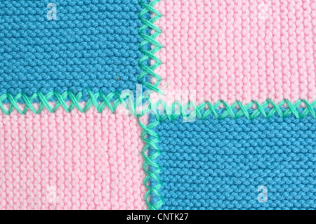 Knitted fabric Stock Photo