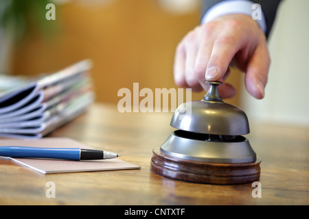 Hotel service bell Stock Photo