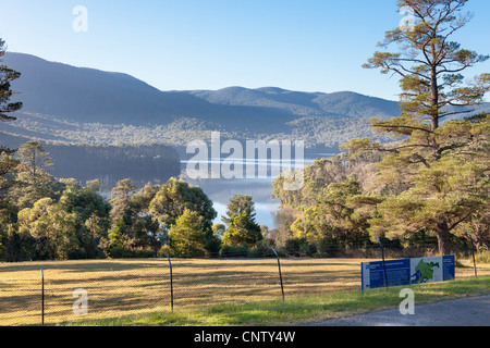 Melbourne Water Maroondah reservoir in Yarra Ranges National Park Australia Stock Photo