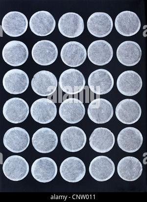 Round Tea Bags Stock Photo