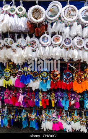 Handicrafts market Otavalo Ecuador Stock Photo