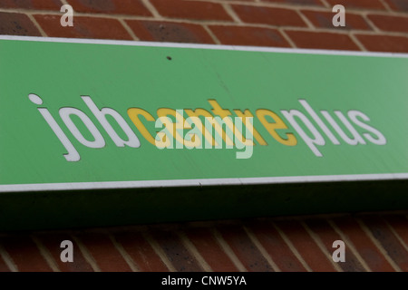 Job centre plus sign Walthamstow London Stock Photo