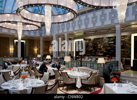 Europe England London, the afternoon tea hall of the Lanesborough hotel in Hide Park corner Stock Photo