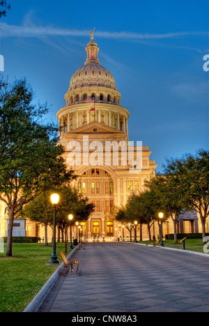 Texas state capitol in austin, texas Stock Photo