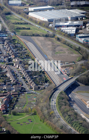 Aerial view of telford rail freight terminal International Railfreight ...