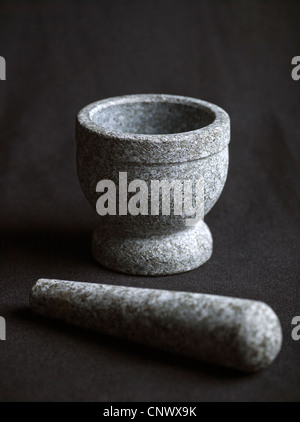 Pestle and Mortar   (Shot with a Medium Format Digital Camera) Stock Photo