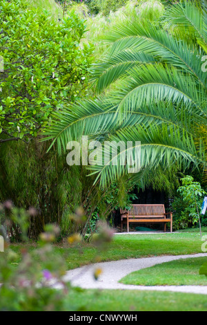 Jardin Botanique Val Rameh, France, Menton Stock Photo