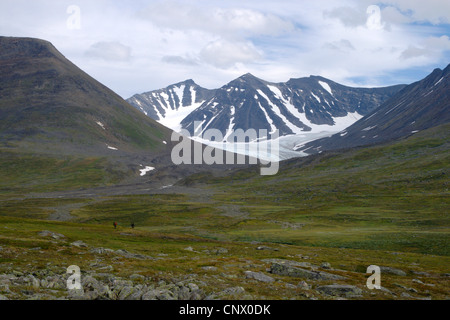 Sarek mountain, Sweden, Lapland, Sarek National Park Stock Photo