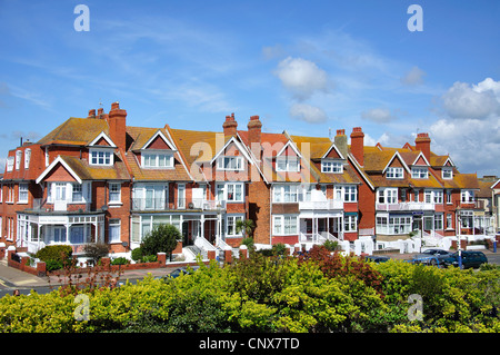 Hotels and Bed & Breakfasts on Royal Parade, Eastbourne, East Sussex, England, United Kingdom Stock Photo