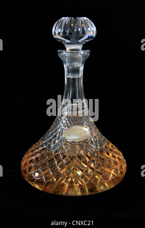 Sherry decanter Stock Photo