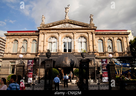 the national theater Teatro Nacional in the capital San Jose, Costa Rica, Central America Stock Photo