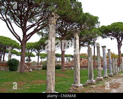 Square of the Guilds,Ostia Antica,Rome