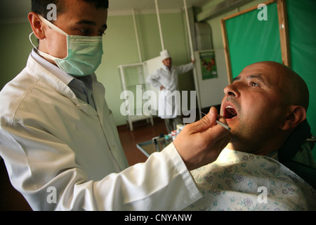 Dental clinic in Khiva, Uzbekistan. Stock Photo