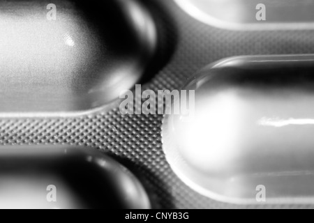 medications in their containers expressing the need to make responsible use of medicines Stock Photo