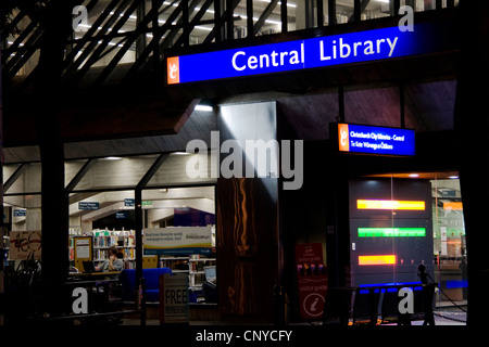 Central Library, Christchurch. Stock Photo