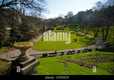 Union Street Gardens, Aberdeen City, Grampian Region. Scotland. UK.  SCO 8165 Stock Photo