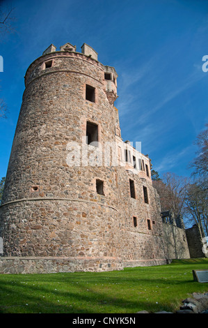 The ruins of Historic Castle Huntly in the Banffshire North East of Scotland.  SCO 8174 Stock Photo