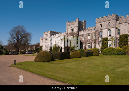 West Dean College in Chichester, West Sussex, UK Stock Photo