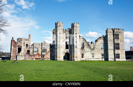 Cowdray Ruins, Midhurst Sussex UK Stock Photo