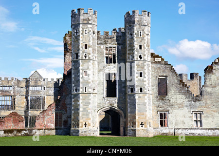 Cowdray Ruins, Midhurst Sussex UK Stock Photo