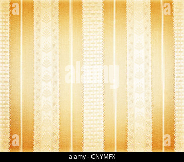 Abstract silk golden wallpaper, vintage pattern background, shiny striped backdrop Stock Photo