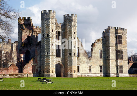 Cowdray Ruins, Midhurst Sussex UK Stock Photo