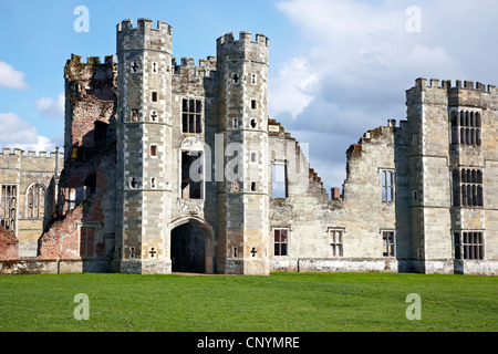 Cowdray Ruins, Midhurst Sussex UK Stock Photo