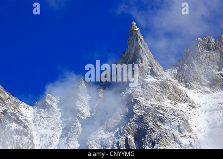 Aiguille de la Tsa (3668 m), Switzerland, Valais Stock Photo