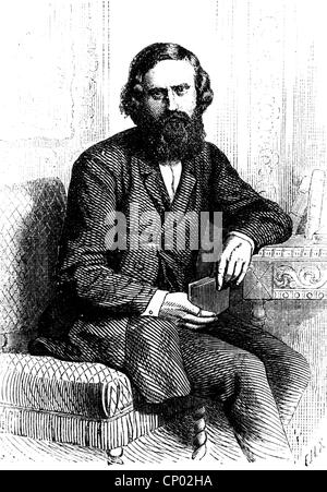 Graefe, Albrecht von, 22.5.1828 - 20.7.1870, German medic ...