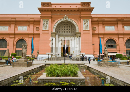 EgyptIan Museum downtown Cairo Stock Photo