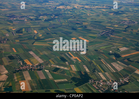 agricultural landscape in Burgenland, Austria, Burgenland Stock Photo